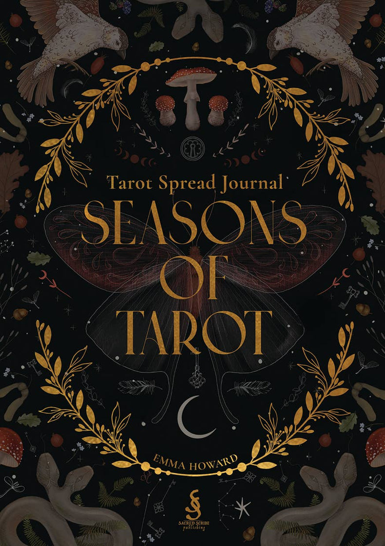 Seasons of Tarot Journal: Includes 66 Spreads & Affirmations