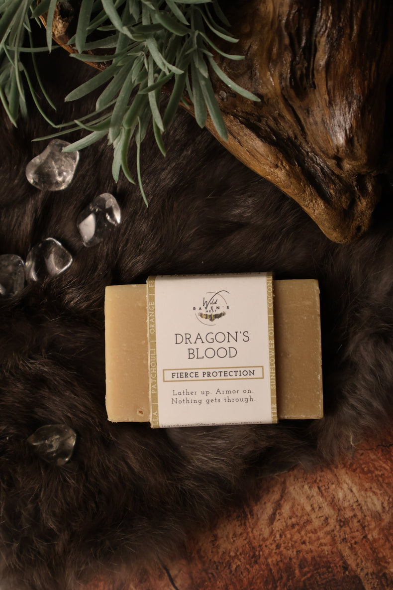 Dragon's Blood Artisan Soap Bar | Protect & Cleanse