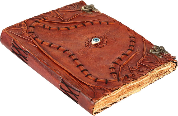 Hocus Pocus Book of Spells Leather Journal