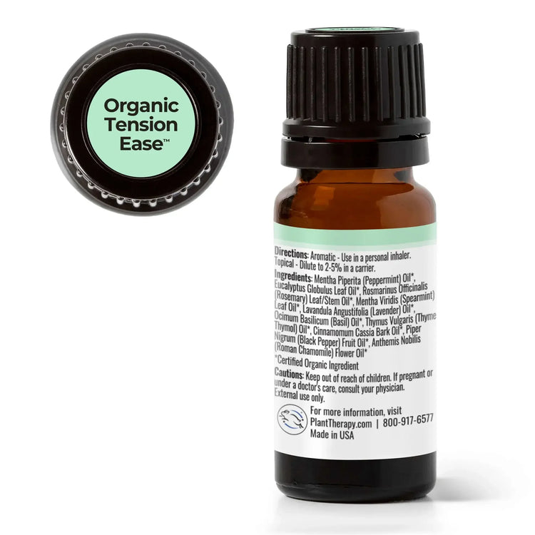 Organic Tension Easeâ„¢ Essential Oil Blend 10 ml