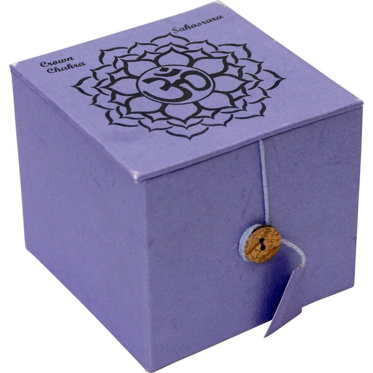 Mini Chakra Singing Bowl Purple - Crown