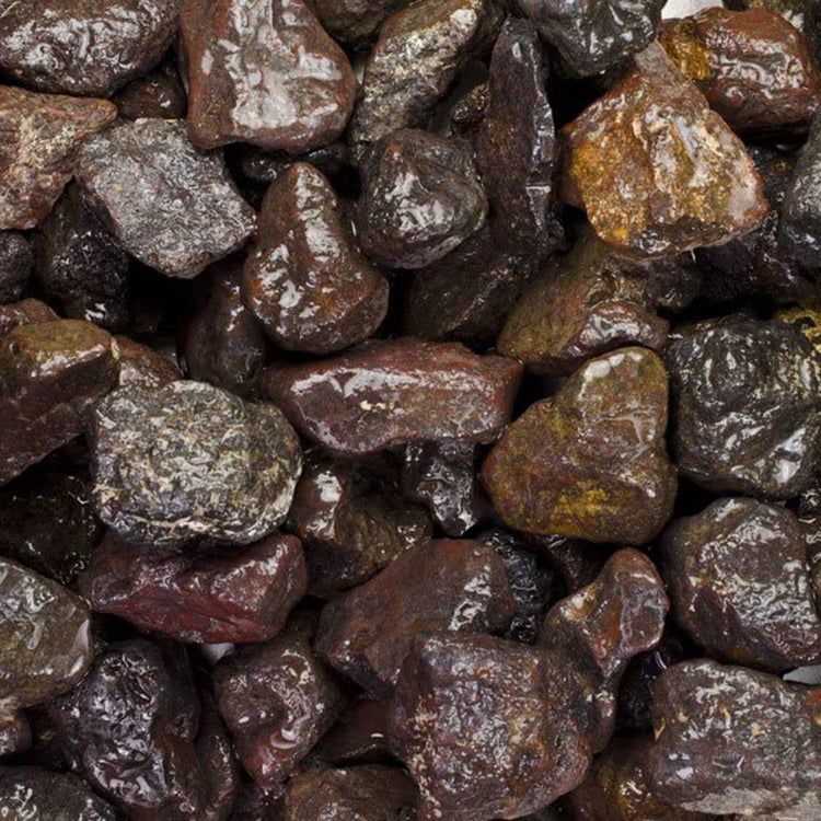 Raw garnet crystals for healing and spiritual practices, metaphysical store