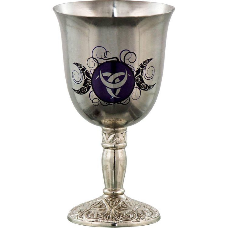 Chalice Stainless Steel w/Print Triple Moon