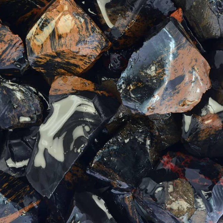 Mahogany Obsidian Raw Natural Stones