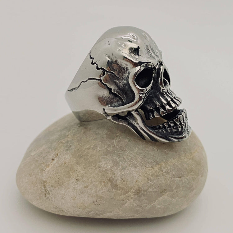 Men's Stainless Steel Skull Rings Size 11