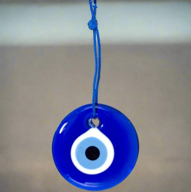 Glass Evil Eye Talisman - Wild Raven