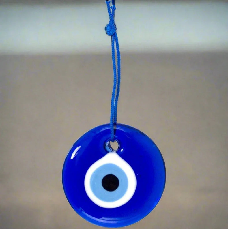 Glass Evil Eye Talisman - Wild Raven