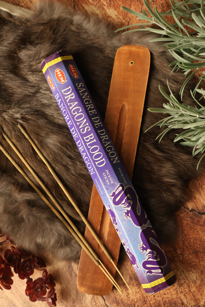 Dragon’s Blood Blue Hem Incense 20g | Protection & Ritual Incense