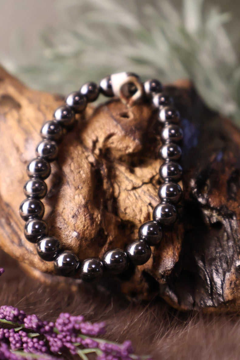 Hematite Bracelet 8MM | Ground & Center