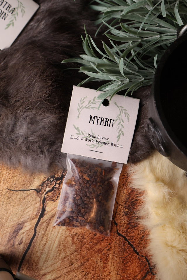 Myrrh resin incense, sample pack
