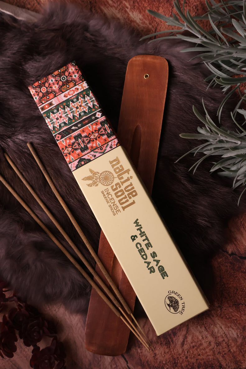 Native Soul Incense | White Sage & Cedar