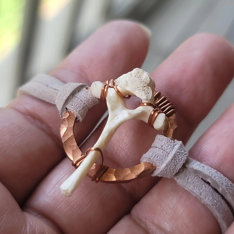 Opossum Bone Bracelet - Wild Raven