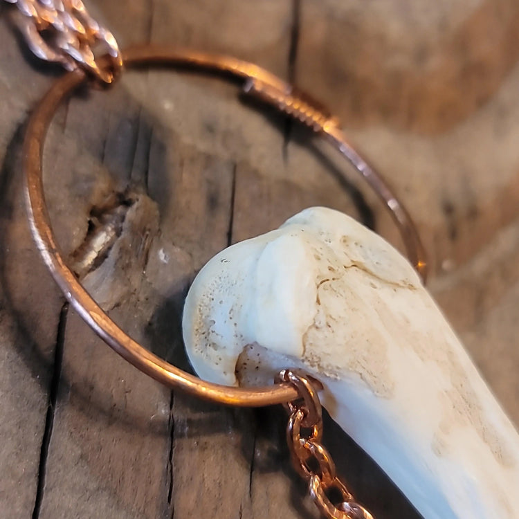 Opossum bone necklace - Wild Raven