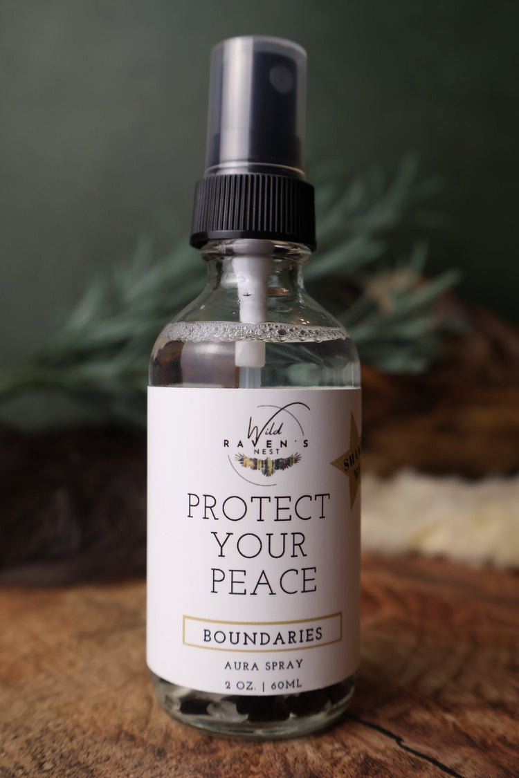 Protect Your Peace aura spray for boundaries, 2 oz