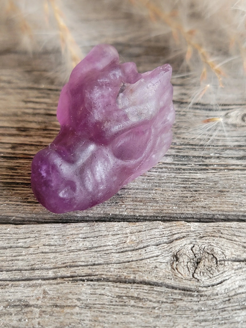 Fluorite Dragon Purple