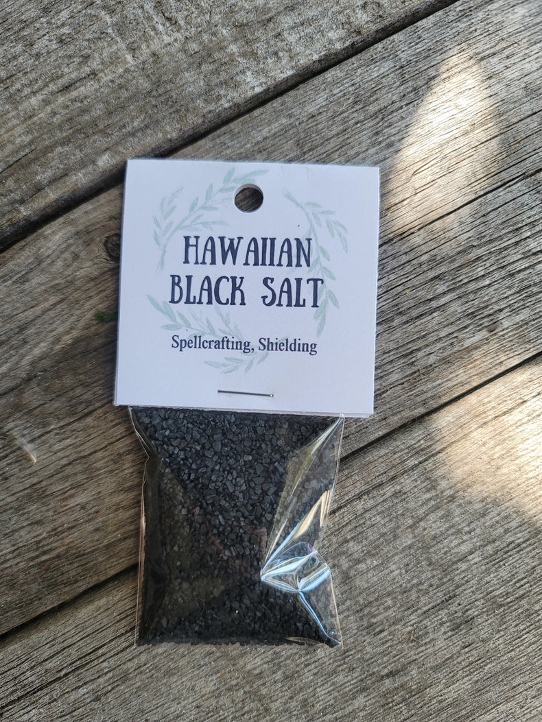 Hawaiian Black Salt | Ritual Protection & Banishing