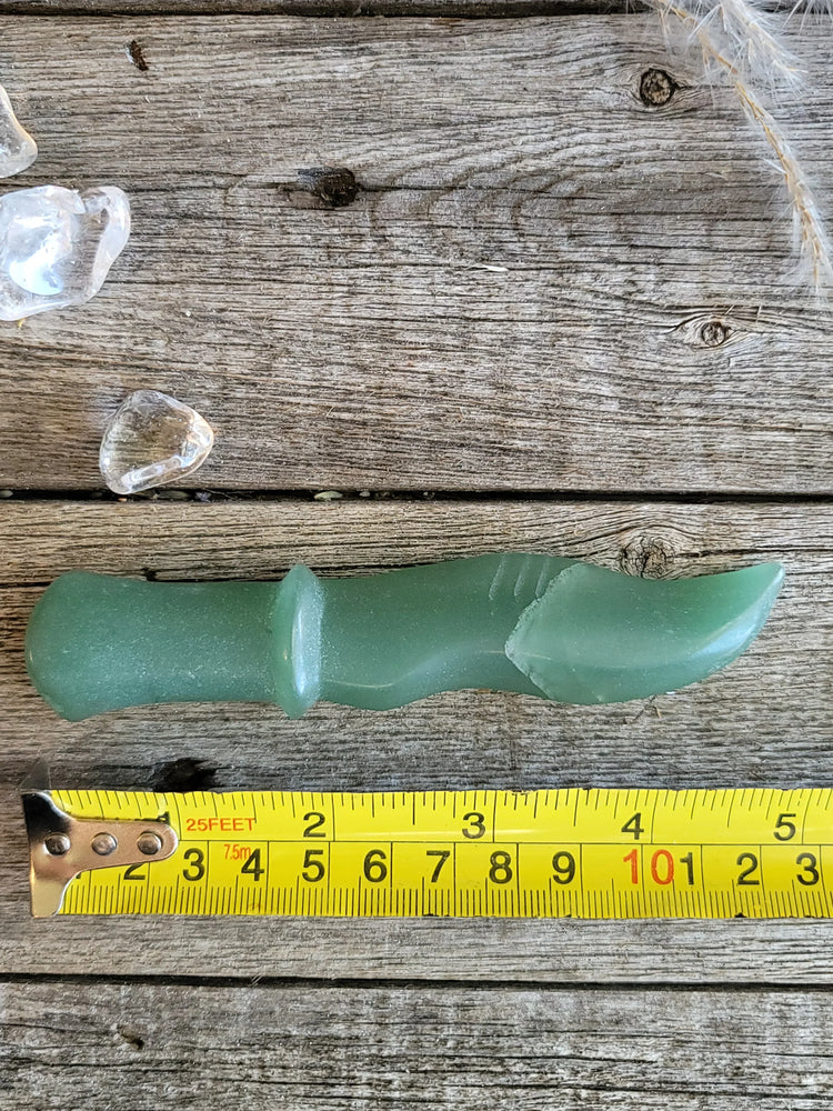 Athame - Green Aventurine