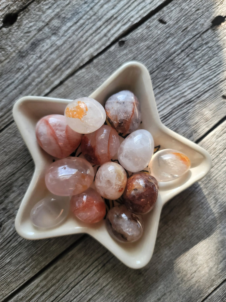 Fire Quartz Tumbled | Vitality + Clarity