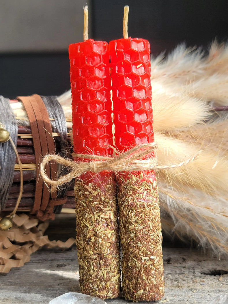 Handcrafted Ritual Candles - Courage | Strength | Determination