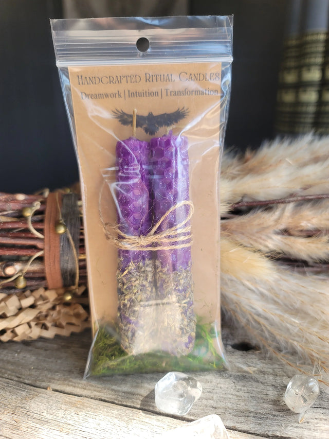 Handcrafted Ritual Candles - Dreamwork | Intuition | Transformation