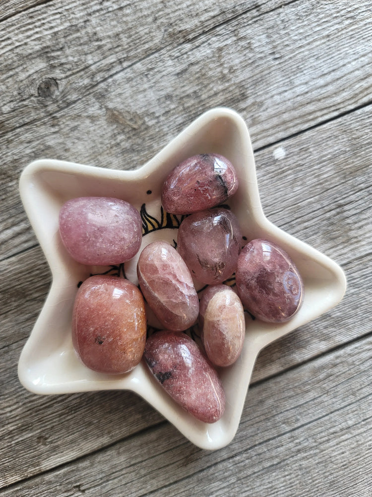 Strawberry Quartz Tumbled | Love + Joyful Energy