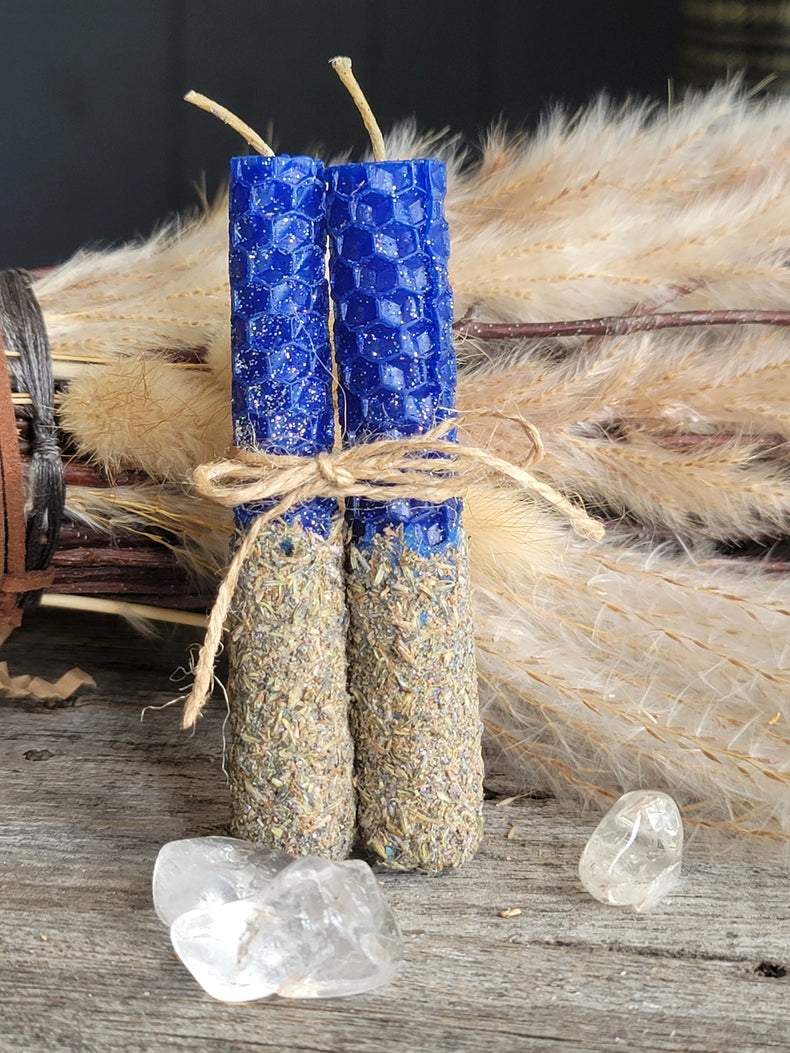 Handcrafted Ritual Candles - Intuition | Wisdom | Emotional Healing