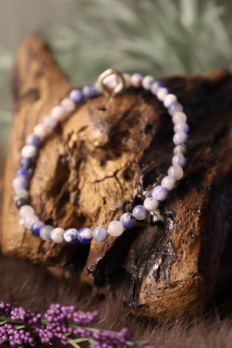 Sodalite Bracelet 4MM | Say the Hard Thing