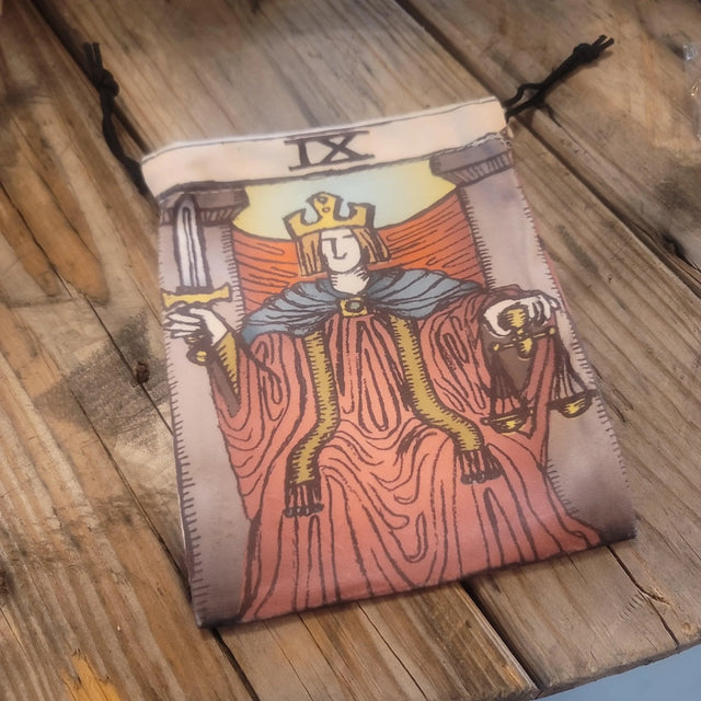 Tarot Deck Pouch - Double sided - Wild Raven