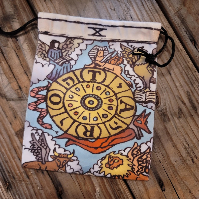 Tarot Deck Pouch - Double sided - Wild Raven