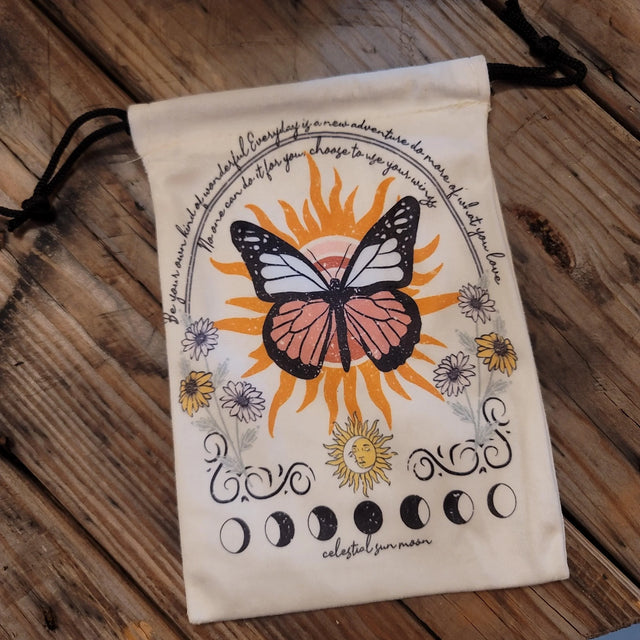 Tarot Deck Pouch - Wild Raven