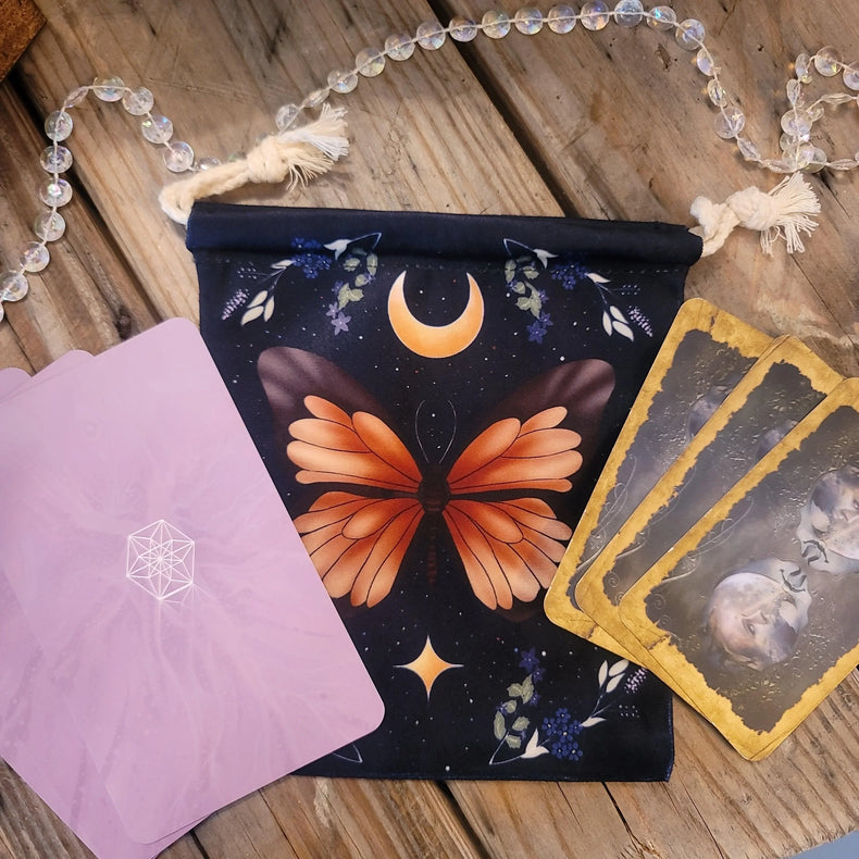 Tarot Deck Pouch - Wild Raven