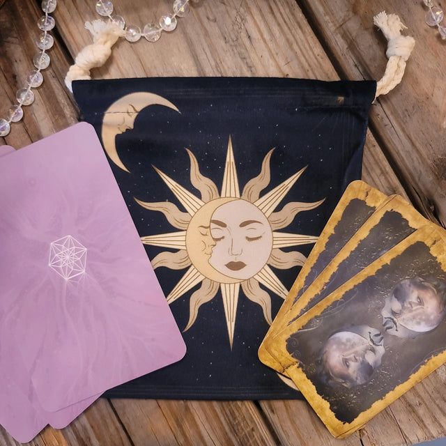Tarot Deck Pouch - Wild Raven