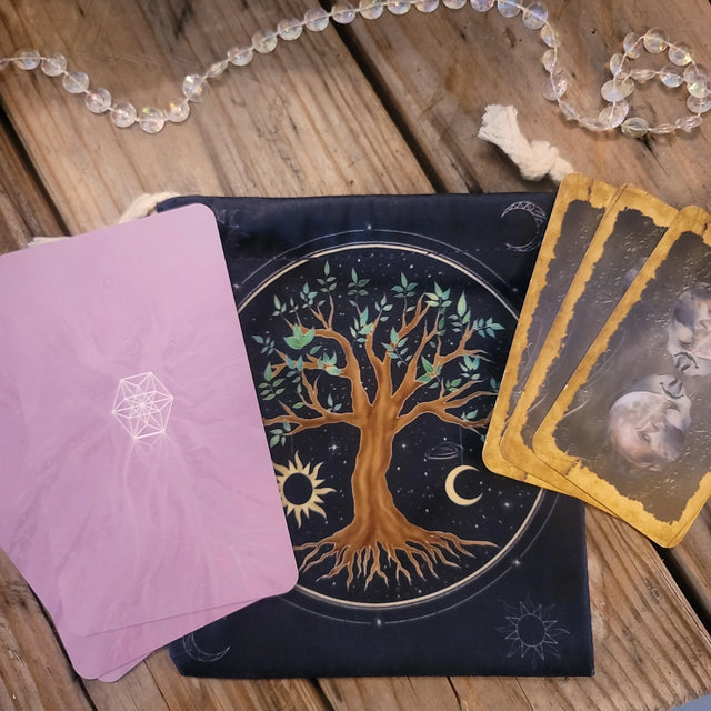 Tarot Deck Pouch - Wild Raven