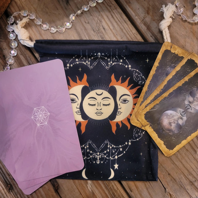 Tarot Deck Pouch - Wild Raven