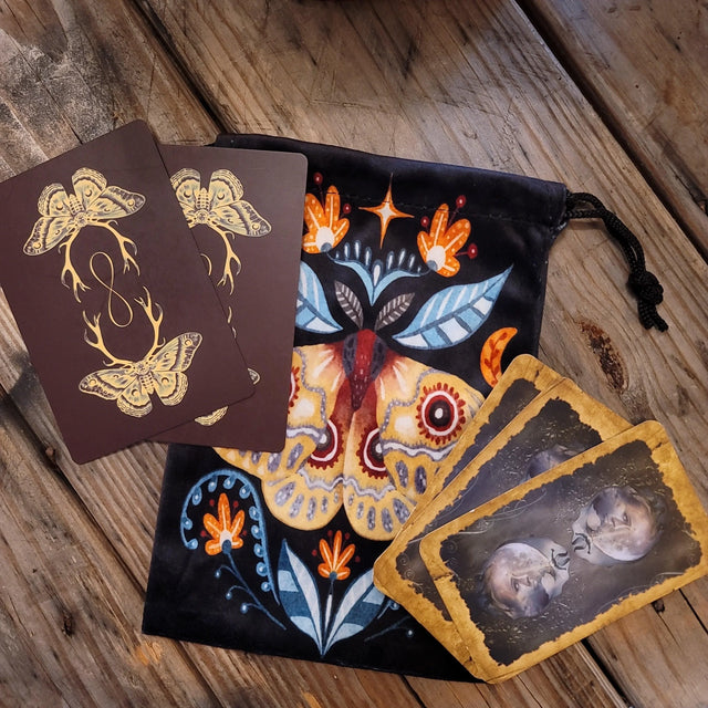 Tarot Deck Pouch - Wild Raven