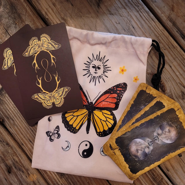 Tarot Deck Pouch - Wild Raven