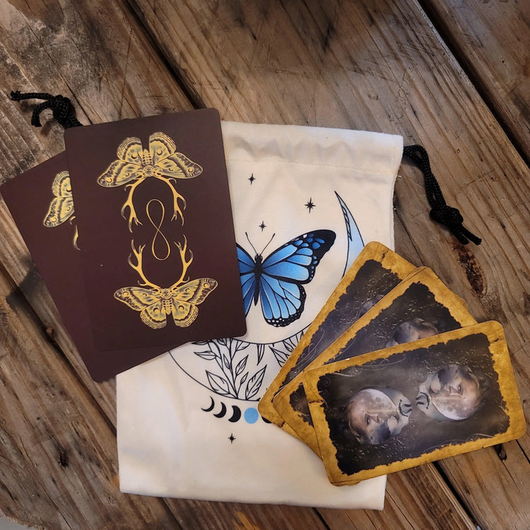 Tarot Deck Pouch - Wild Raven