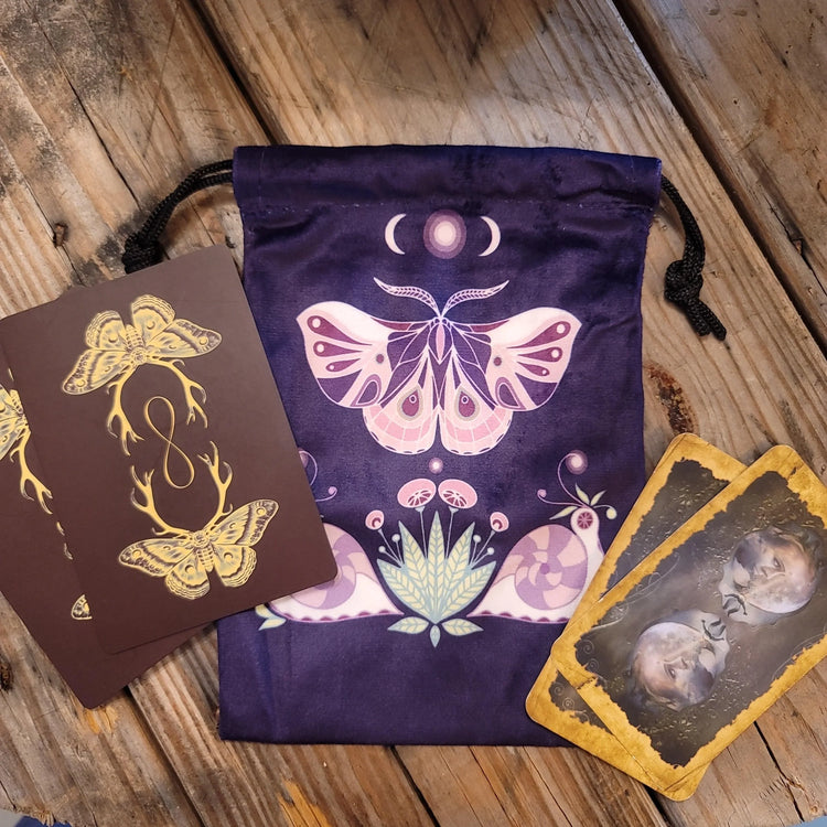 Tarot Deck Pouch - Wild Raven