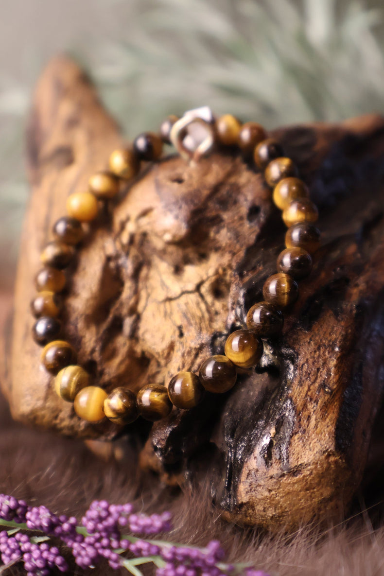 Tiger's Eye Bracelet 6MM | Courage & Grounded Action