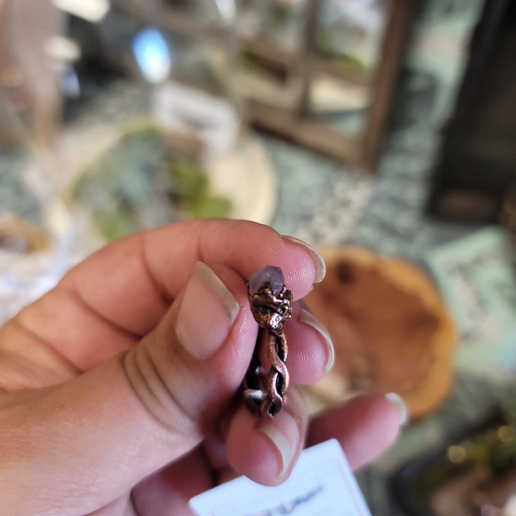 9 Amethyst ring - Wild Raven