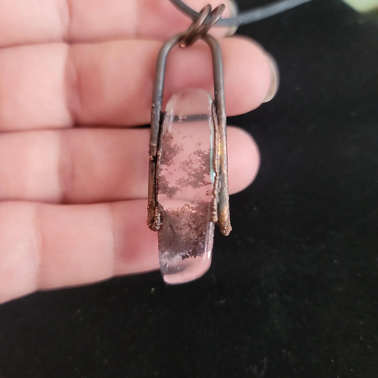 Chlorite Included Quartz - Wild Raven