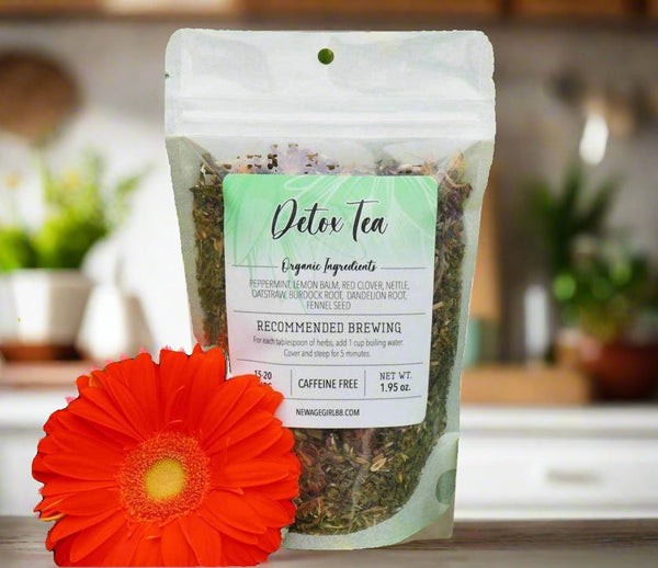 Detox Tea Organic Herbal Loose Tea by The Healing Sanctuary - Wild Raven