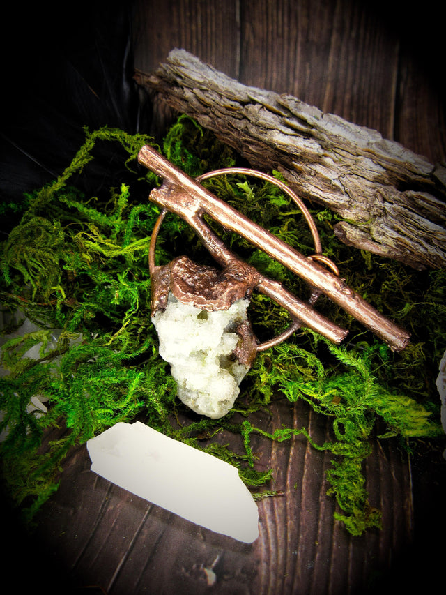 Geode - Cherished Pendant - Wild Raven