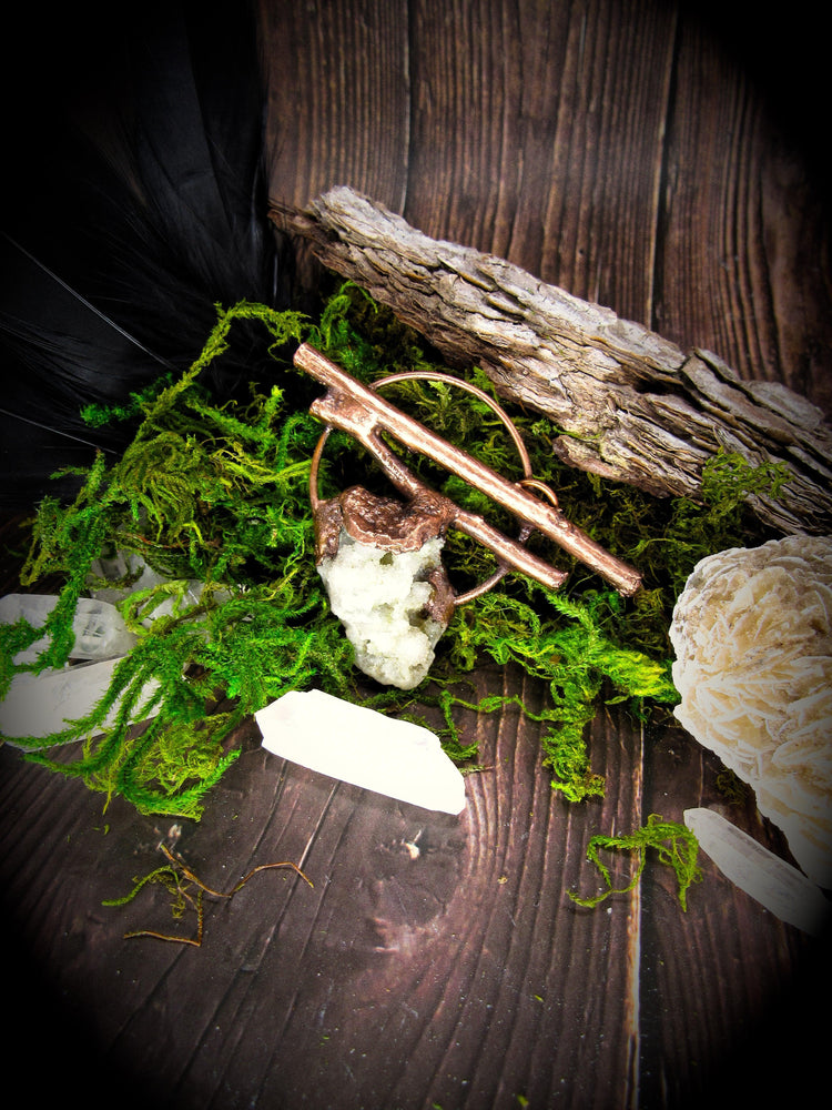 Geode - Cherished Pendant - Wild Raven