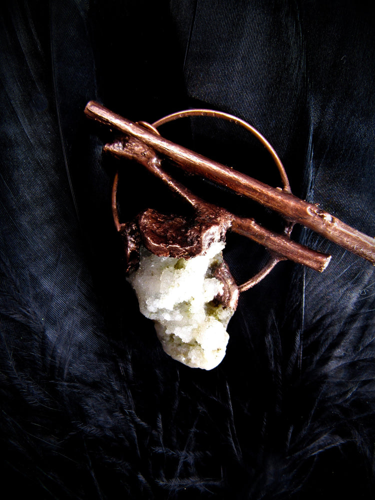 Geode - Cherished Pendant - Wild Raven