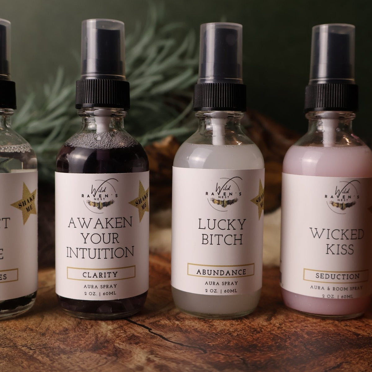 Aura Sprays – Wild Raven's Nest