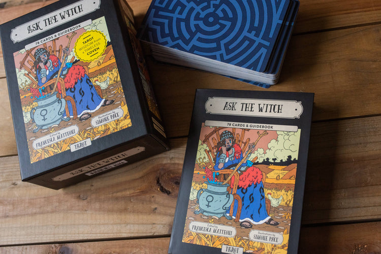 Ask the Witch Tarot-78 Cards & Book