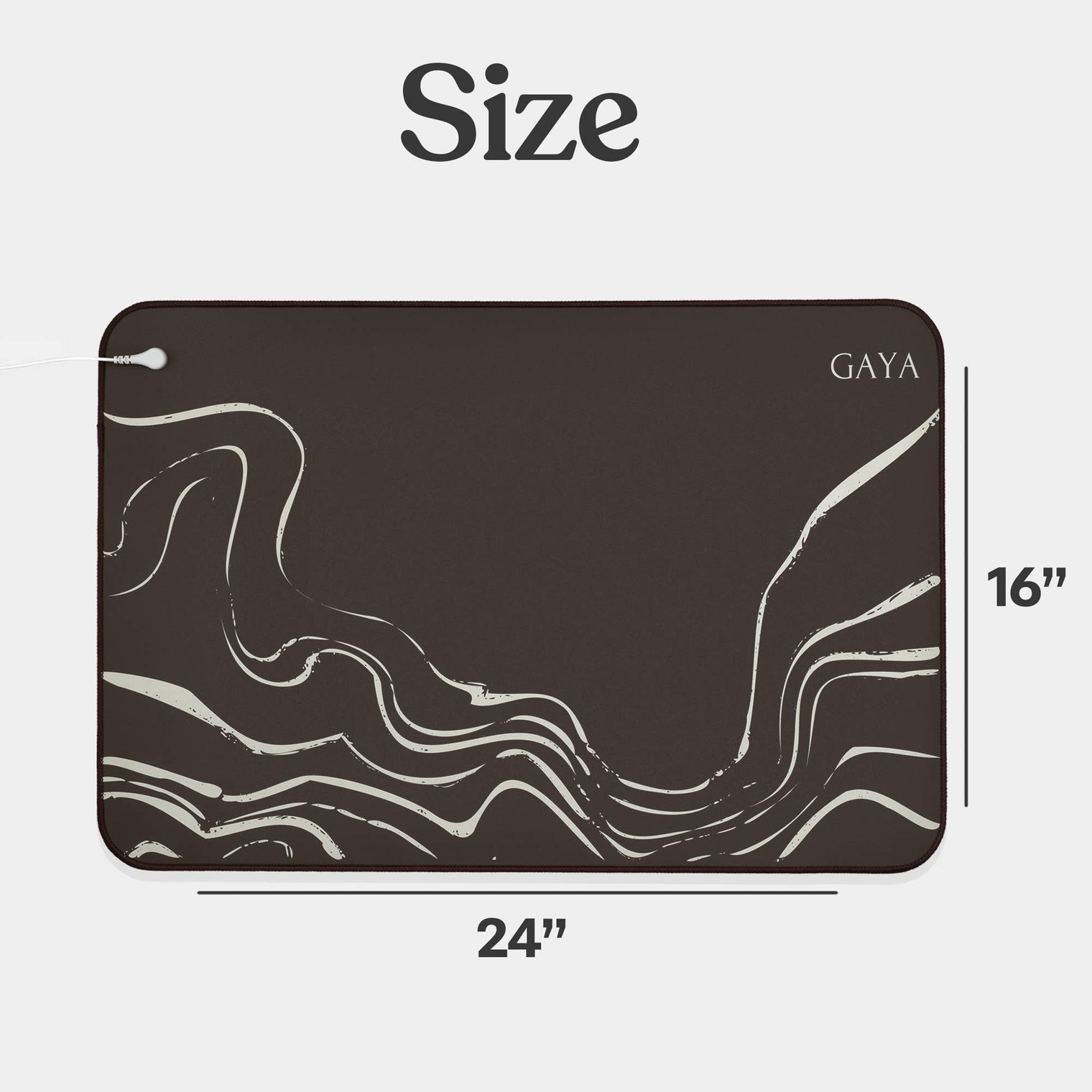 Grounding Mat: Brown Natural Flow
