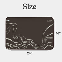 Grounding Mat: Brown Natural Flow