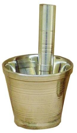 Stainless Steel Mortar & Pestle (3.5 in.)